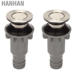 Hanhan Bathroom Sink Stopper 2 Pcs Wash Basin Drain Filter For  Waste Disposer