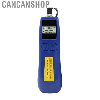 Cancanshop TL537C Handheld Optical Power Meter ‑50dBm to +26dBm Sensitive Fiber Optic Power Tester