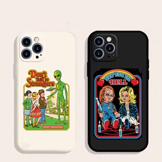 เคสโทรศัพท์มือถือ ลาย See You in Hell Chucky Dont Talk To Strangers สําหรับ iphone 11pro Max 13 Pro Max i13 13pro Pro Max i11 X XR Xs Max 12Pro 12 14 Pro Max