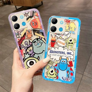 ใหม่ เคสโทรศัพท์มือถือแบบนิ่ม ใส กันกระแทก ลายการ์ตูนมอนสเตอร์น่ารัก แฟชั่น สําหรับ INFINIX NOTE 30 VIP X6710 NOTE30 5G X6711 NOTE 30 Pro 30 4G 2023 INFINIX NOTE30VIP Note30Pro