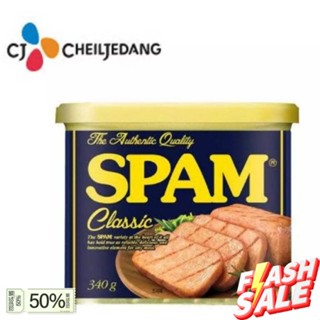 ส่งจากไทย&gt;&gt; cj spam classic สแปม หมูแฮมกระป๋องสุดฮิตจากเกาหลี 스팸 อาหารเกาหลี ซอสเกาหลี ขนมเกาหลี