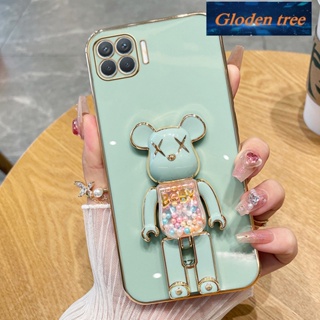 เคสโทรศัพท์มือถือ ซิลิโคนนิ่ม กันกระแทก ลายต้นไม้ Gloden สําหรับ OPPO A93 4g F17 PRO OPPO Reno 4F reno4 F