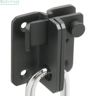 【Big Discounts】Door Bolt Wardrobe Anti-corrosion Black Building Hardware Heavy Duty Latch#BBHOOD