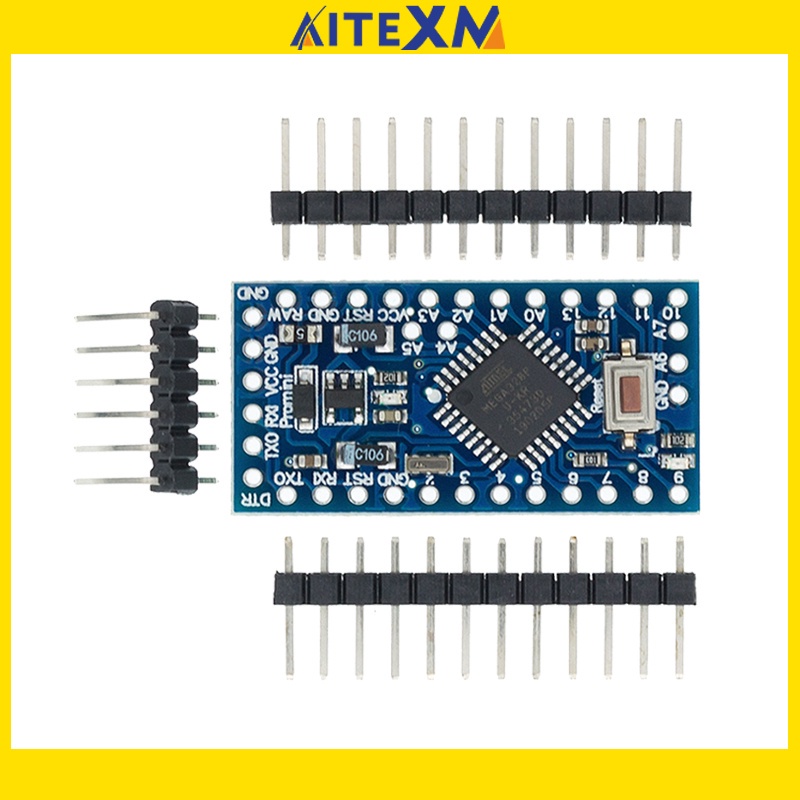 Pro Mini 328 Mini 3.3 V/8 M 5 V/16 M ATMEGA328 ATMEGA328P-AU 3.3 V/8MHz 5 V/16 MHZ สําหรับ Arduino