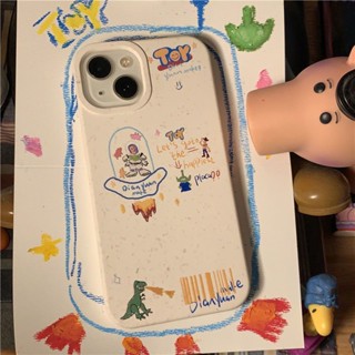 ใหม่ เคสโทรศัพท์มือถือ แบบนิ่ม ลาย Toy Story ย่อยสลายได้ สําหรับ iPhone 14promax 13 12 11 12promax 14plus xsmax 7 8 11 12