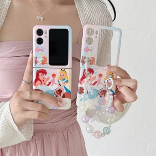 ใหม่ เคสโทรศัพท์มือถือ แบบฝาพับ ป้องกัน ลายเด็กผู้หญิงหิมะ สร้างสรรค์ สําหรับ OPPO Find N2 Flip 5G Find N2