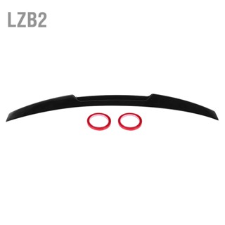 LZB2 สำหรับ M4 สไตล์ Glossy Black High Kick สปอยเลอร์ฝาท้าย Fit 3 Series F30/M3 F80 2013-2019