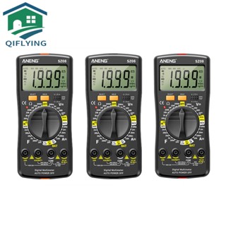 Aneng SZ08 เครื่องทดสอบไดโอดดิจิทัล LCD NCV 2000 ครั้ง