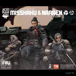 ฟิกเกอร์ T TA Acid Rain War 3/60 FAV-A46 Secrets &amp; Narayan Ninja ขนาด 12 ซม.