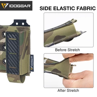 Idogear กระเป๋ายุทธวิธี กระเป๋าคู่ สําหรับนิตยสาร 9 มม. MOLLE เปิดด้านบน MOLLE กระเป๋าแม็ก วาดเร็ว น้ําหนักเบา 3590