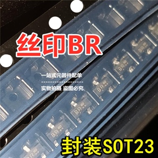 ชิป Ecu 2SC2412K T146R 2SC2412T146R mark BR SOT-23 ของแท้ สําหรับรถยนต์ 100 ชิ้น