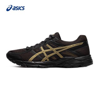 Asics ASICS GEL-CONTEND 4 รองเท้ากีฬา รองเท้าวิ่ง ระบายอากาศ สีดํา ทอง สําหรับผู้ชาย