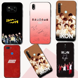 เคสโทรศัพท์มือถือ ซิลิโคนนิ่ม tpu ลายศิลปินเกาหลี IKON สีดํา สําหรับ xiaomi Redmi 7 7a NOTE 7 PRO