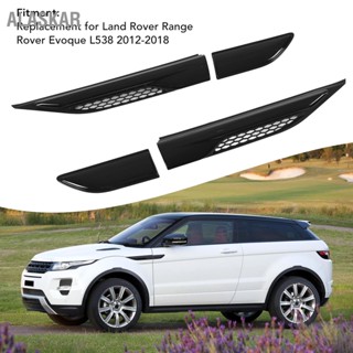 Alaskar กระจังหน้ารถยนต์ เคลือบเงา สีดํา Lr027321 สําหรับ Land Rover Range Evoque L538 4 ชิ้น