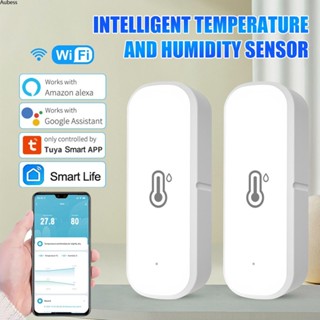 Ready Wifi Tuya Smart Temperature and Humidity Sensor ทำงานร่วมกับ Alexa Google Home Serein