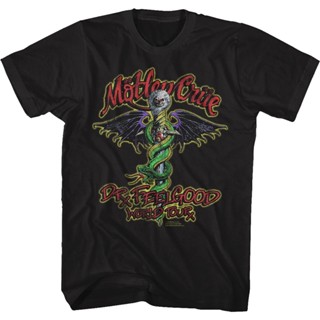 ดร. เสื้อยืด พิมพ์ลาย Feelgood World Tour Motley Crue สําหรับผู้ชาย