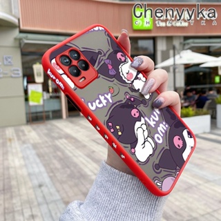 เคสซิลิโคนใส ขอบสี่เหลี่ยม กันกระแทก สําหรับ Realme 8 4G Realme 8 Pro