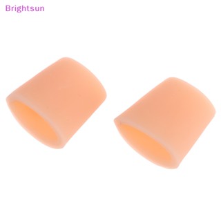 Brightsun เจลซิลิโคนเจลป้องกันนิ้วเท้า 2 ชิ้น/ล็อต