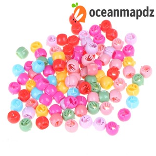 Oceanmapdz 40 ชิ้น / เซต คละสี ลูกปัดผม สีแคนดี้ ตกแต่ง เครื่องประดับผม ถักเปีย ขนาดเล็ก เครื่องมือจัดแต่งทรงผม เด็กผู้หญิง หัวเข็มขัด กิ๊บติดผม สําหรับผู้หญิง