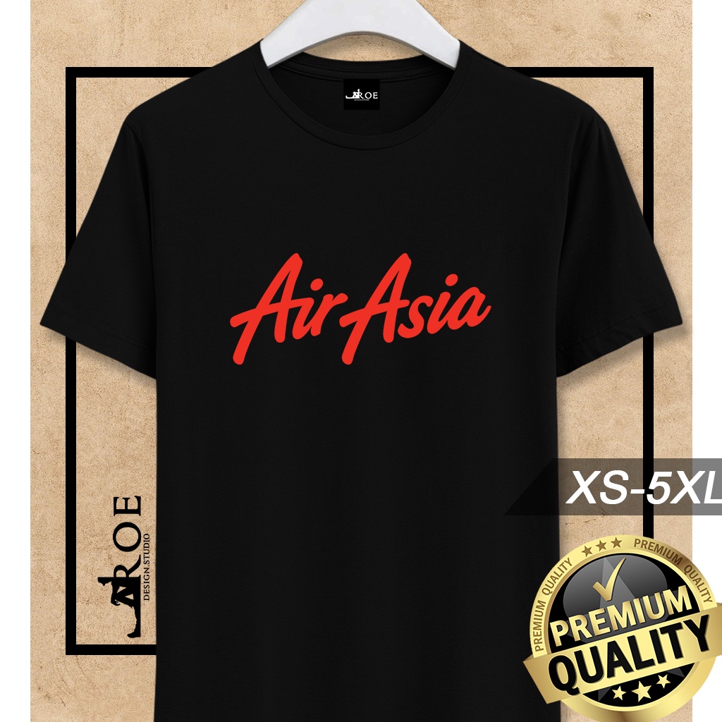 🔥 Baju Tshirt AirAsia Lelaki Perempuan Unisex 🔥