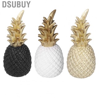 Dsubuy Resin Artificial Pineapple  Decor Unique Household for Office Home Coffee Shop