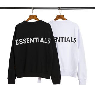 ❤❀ [พร้อมส่ง] ❤ Fog ESSENTIALS เสื้อกันหนาว คอกลม สะท้อนแสง 3M แฟชั่น สําหรับผู้หญิง และผู้ชาย