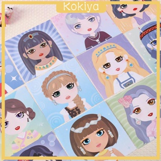 [Kokiya] สติกเกอร์ ลายเจ้าหญิง สําหรับตกแต่งสมุดภาพ 4 ชิ้น