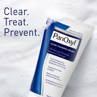  PanOxyl Facial Cleanser Facial Lotion prevents the formation of new acne, suitable for acne and oily skin  156g