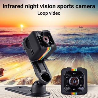 กล้องจิ๋ว สําหรับเล่นกีฬากลางแจ้ง กล้องอินฟราเรดกีฬา ขนาดเล็ก พกพาง่าย Mini Sport Camera 1080P Full HD DV  กล้องกีฬา