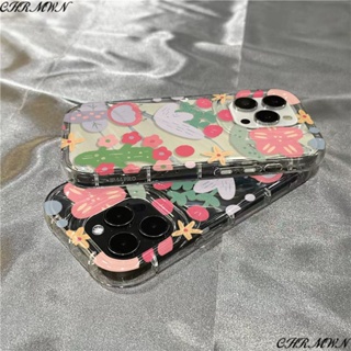 Xr เคสโทรศัพท์มือถือนิ่ม แบบใส ลายกระบองเพชร ดอกไม้น่ารัก สําหรับ Apple Iphone 8 7 1312 11 14promax PSST