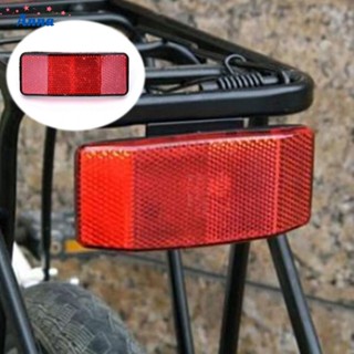 【Anna】Caution Disc Pannier Rack- Rear Reflector Safety Warning Bike Replacement