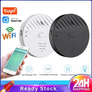 ❥❥ Wifi Smart Door Sensor Alarm Wireless Vibration Detector Window Glass Break 130db Alarm Security Protection For Doors Windows