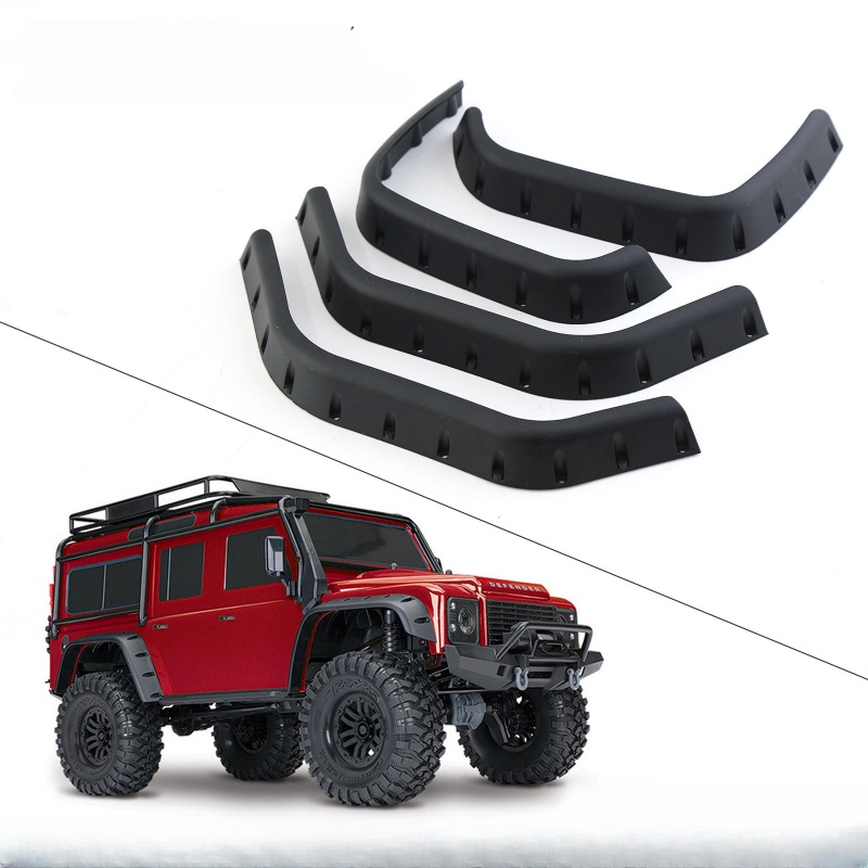 บังโคลนคิ้วล้อรถยนต์ พลาสติก 8017 สําหรับอัพเกรดรถไต่หินบังคับ TRX4 Defender 1/10