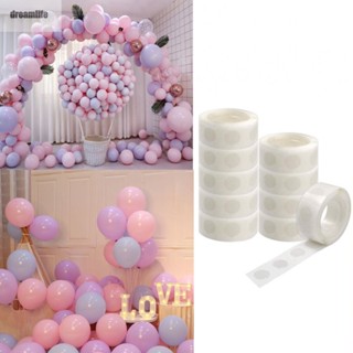 【DREAMLIFE】Double-sided Adhesive Dots Balloon Adhesive Tape Glue For Birthday Wedding Party