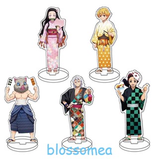 Blossomea โมเดลฟิกเกอร์อะคริลิค รูปการ์ตูนอนิเมะดาบพิฆาตอสูร สําหรับตกแต่งโต๊ะ