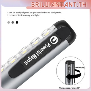 Ready Stock ไฟฉาย LED ขนาดเล็กไฟฉายทางการแพทย์มืออาชีพพร้อมคลิปแม่เหล็กไฟทำงานโคมไฟแบบชาร์จ Usb เหมาะสำหรับแพทย์บ้าน