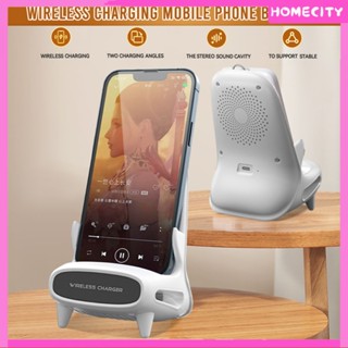 [พร้อมส่ง] Creative Chair Wireless Charger Desk Mobile Phone Holder Wireless Charger 15w Fast Charging Stand For Huawei Iphone 14 13 Charging