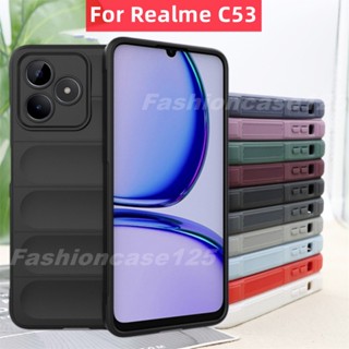 เคสโทรศัพท์ซิลิโคน TPU แบบนิ่ม กันกระแทก ป้องกันกล้อง สําหรับ RealmeC53 Realme C53 4G 2023