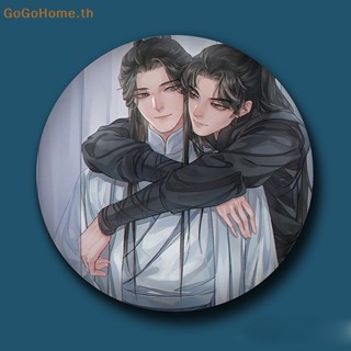 Gogo เข็มกลัดคอสเพลย์ การ์ตูนอนิเมะ The Husky and His White Cat Shizun ErHa Mo Ran Chu WanNing สําหรับตกแต่งกระเป๋าเป้สะพายหลัง