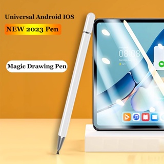 ปากกาสไตลัส โลหะ ฝาแม่เหล็ก สําหรับแท็บเล็ต Stylus Android IOS Lenovo Xiaomi Samsung iPad iPhone