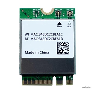 Aod miniPCIE การ์ด Wifi Dual-Band 2 4+5G 1200M BT5 1 Wifi ไร้สาย 1200Mbps Mini PCIE Card RTL8822CE RTL8822CE