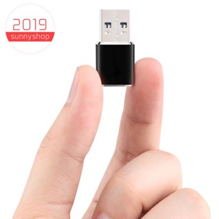 อะแดปเตอร์การ์ดรีดเดอร์ อลูมิเนียม Mini USB 3.0 สําหรับการ์ดรีดเดอร์ Micro-SD TF คอมพิวเตอร์ แล็ปท็อป