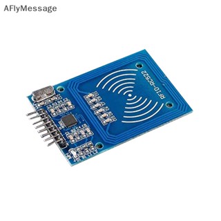 Afl โมดูลเซนเซอร์การ์ดรีดเดอร์ NFC RF IC Arduino + การ์ด S50 NFC + พวงกุญแจ NFC TH