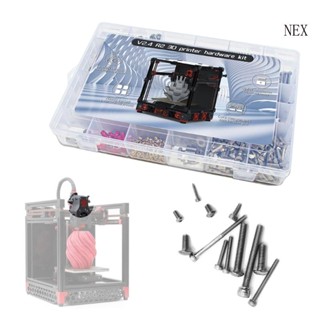 Nex ชุดน็อตสกรู อัพเกรด สําหรับเครื่องพิมพ์ 3D Voron 0 1 2 4 Trident 3D Prin DIY