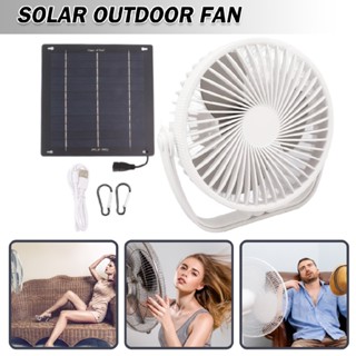 10W Solar Panel Powered Fan Kit Waterproof Solar Exhaust Fan for Greenhouse Shed