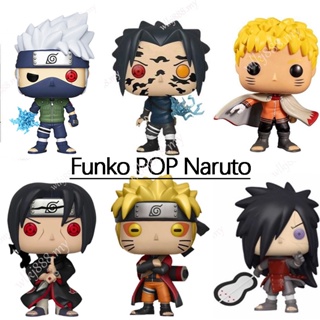 Funko POP โมเดลฟิกเกอร์ Naruto 185 Kakashi 548 Itachi Sasuke Madara 578 สําหรับตกแต่งสํานักงาน