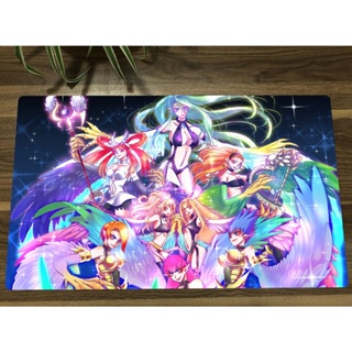 Yu-gi-oh! Playmat Harpie Lady Sisters TCG CCG แผ่นรองเมาส์ สําหรับเล่นเกมเทรดดิ้งการ์ด