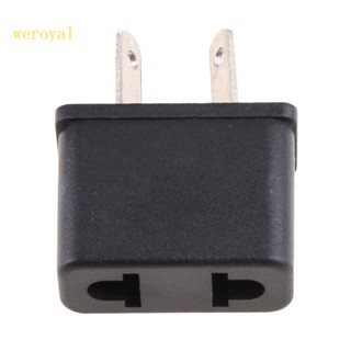 Weroyal US EU To Au Socket Australia 220v Ac อะแดปเตอร์ปลั๊กเสียบแปลงไฟ สําหรับเดินทาง