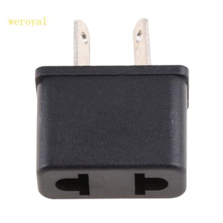 Weroyal US EU To Au Socket Australia 220v Ac อะแดปเตอร์ปลั๊กเสียบแปลงไฟ สําหรับเดินทาง