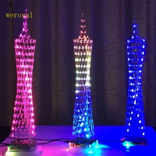 Weroyal อะไหล่สายไฟ LED 16 ชั้น DIY